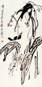 张友宪 梅春图 133*65cm，约7.8平尺