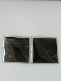 黑白照片的底片：采茶、炒茶的黑白底片 共2张合售 文件盒六 016