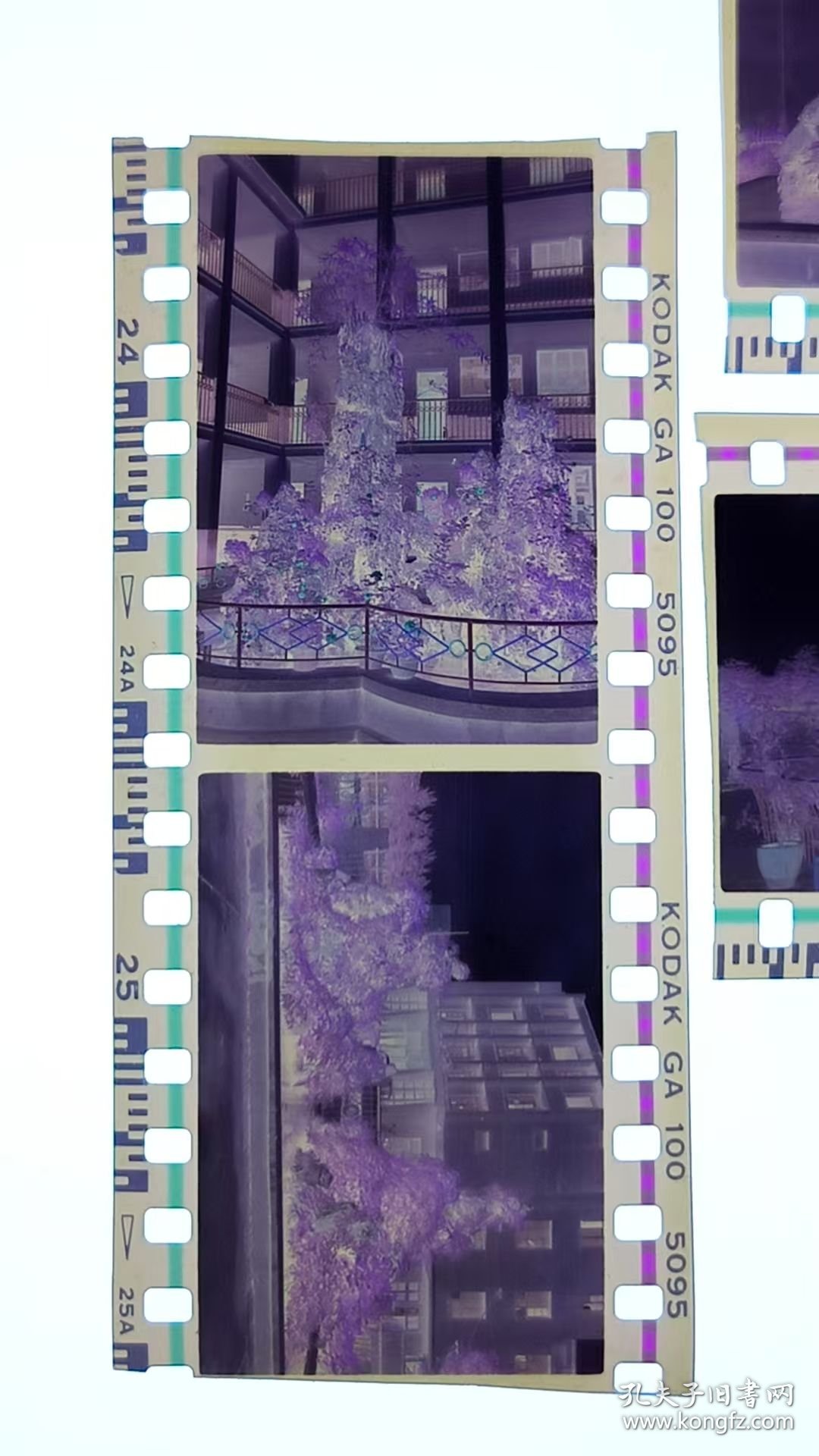 彩色照片底片：大型工艺品的底片 共7张合售 文件盒十五绿色