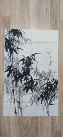 书画作品:竹 解丽萍 书画作品一幅 有款有章 货号0854