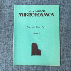 BÉLA BARTÓK MIKROKOSMOS（Volume 5）