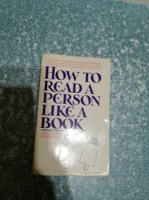 HOW TO READ A PERSON LIKE A BOOK