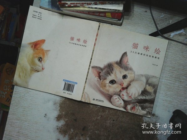 猫咪绘：33只萌猫的色铅笔图绘