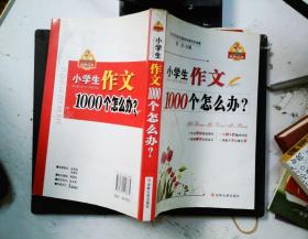 小学生作文1000个怎么办？