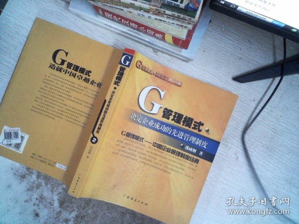 G管理模式制度：决定企业成功的先进管理制度（第五分册）