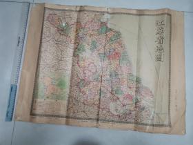 江苏省地图----1983年