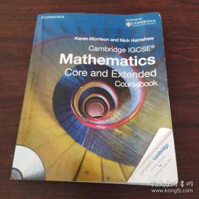 Cambridge LGCSE Mathematics Core and Extended Coursebook [WithCDROM] （宽16开，2012 一厚册，附光盘一张）