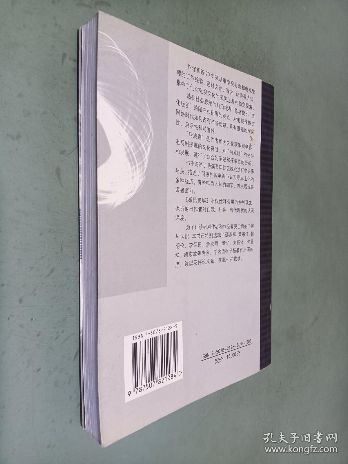 新世纪电视文库--感悟荧屏