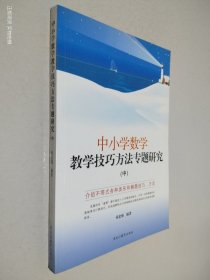 中小学数学、教学技巧方法专题研究  中