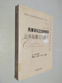 民事訴訟立法體例及法典編纂比較研究