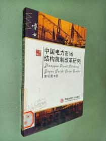 博士文库：中国电力市场结构规制改革研究