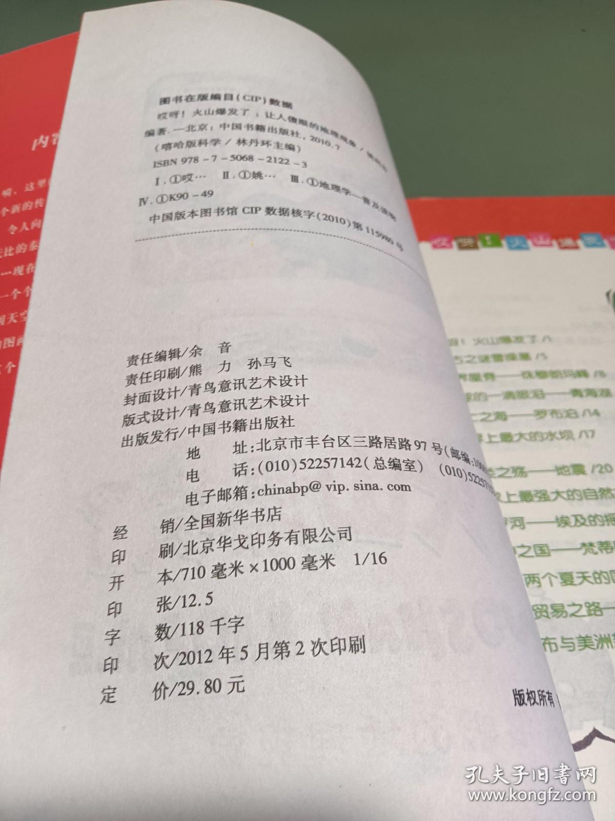 哎呀!火山爆发了