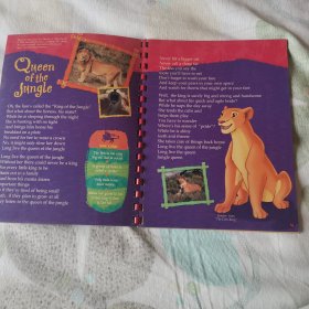 Disney's Animal Songs  sing-along   全英文版  迪士尼动物歌曲