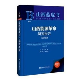 山西能源革命研究报告2023精(16开平装 全1册)