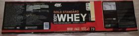 GOLD STANDARD 标  商标   稀奇古怪商标  稀奇古怪标
GOLD STANDARD
100% 
WHEY
WHEY PROTEIN ISOLATE · PRIMARY SOURCE
NET WT 2.27 KG [5 LB] PROTEIN POWDER FRINK MIX
7 48927 05479 8
长59.4厘米、宽15.86厘米   大约尺寸
实物拍摄
现货
价格：40元