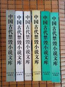中国古代禁毁小说文库：五色石·八洞天·五凤吟、国色天香·八段锦、双凤奇缘·金石缘·情梦柝、锦香亭·粉妆楼、无声戏·十二楼、五美缘·绣球缘·鸳鸯影（6册合售）【均为精装】