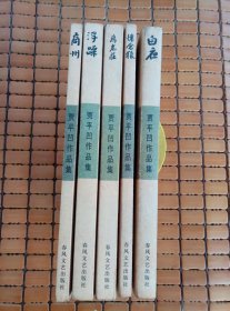 贾平凹作品集：商州、浮躁、妊娠、白夜、高老庄、怀念狼（5册合售）