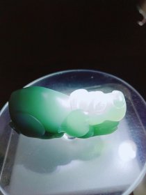 紫绿玛瑙吊坠