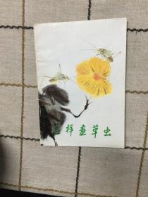 怎样画草虫