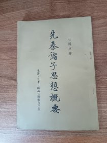 先秦诸子思想概要