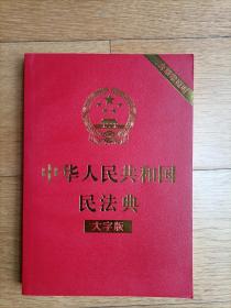 《中华人民共和国民法典 大字版》