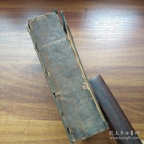 稀见   《 圣经》？ 希伯来文 圣书  一厚册全    共1383页    非常罕见   1927年发行    尺寸：22厘米*15厘米