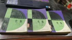 代数　一、二、三册（数理化自学丛书　3本合售）[省图藏书　有印章]