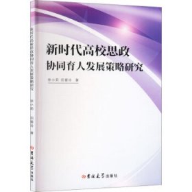 正版图书  新时代高校思政协同育人发展策略研究 徐小莉 吉林大学