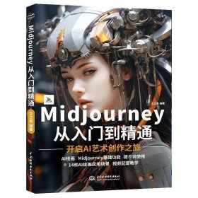 正版图书  Midjourney从入门到精通 文之易 水利水电出版社