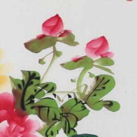 紫气东来大富贵8235新中式国画牡丹花客厅餐厅背景墙画卧室画