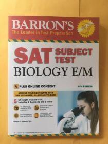 SAT Subject Test Biology E/M: 6th Ed w/online test