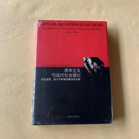 资本主义与现代社会理论：对马克思、涂尔干和韦伯著作的分析（睿文馆）