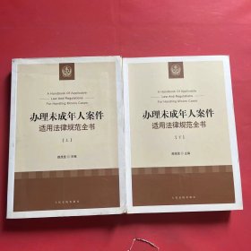 办理未成年人案件适用法律规范全书（套装上下册）