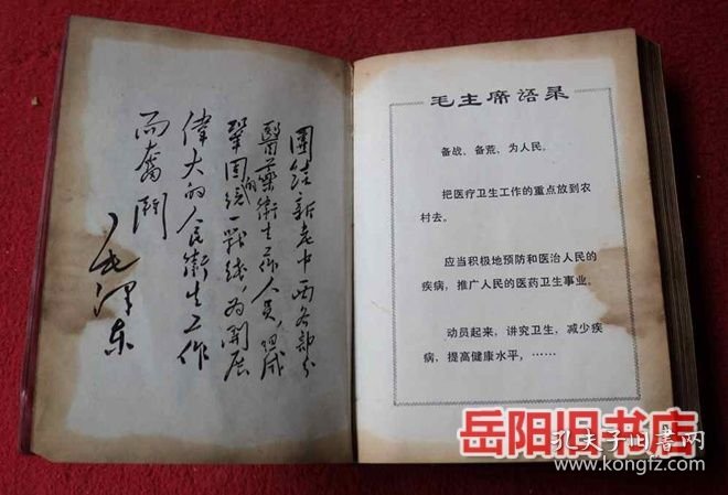 江西草药 彩色图版 红塑皮32开软精装