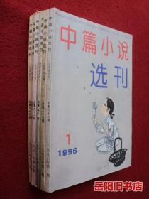 中篇小说选刊 1996年1-6期全年
