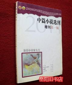 中篇小说选刊 2011年增刊第一辑  新锐小说家专号