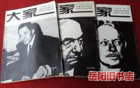 大家 大型文学双月刊 1995年4 5 6期