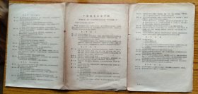 中国教育工会章程。中国教育工会第一次全国代表大会通过。共9章61条。尺寸品相见图。中国教育工会史料。