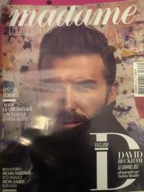 MADAME FIGARO 2016/09/23 spécial hommes David Beckham封面 小开极度薄本