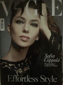 VOGUE ITALIA 意大利版 2014年2月 Sophia Coppola 品相如图