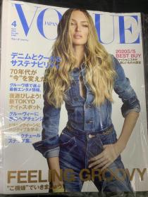 vogue japan 日本 2020年4月 Candice 糖糖维密天使封面时尚杂志