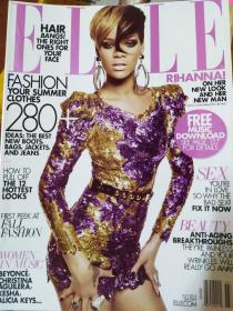 ELLE 2010年7月  Rihanna