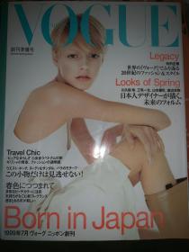 VOGUE JAPAN 日本版 No.0  创刊准备号 1997 略有痕迹