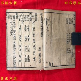 《梅花易数》全名《新刻增定相字心易梅花数》四卷合装为线装一册全，（宋）邵雍撰，清光绪丁未年有益堂刻本，墨色浓郁，刻印清晰，正版实拍，品相如图，孔夫子孤本！