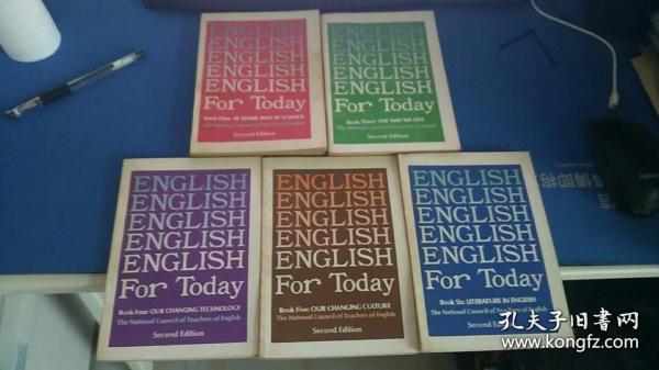 ENGLISH FOR TODAY（1、3、4、5、6）今日英语