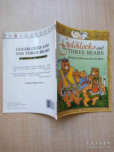 Goldilocks and the Three Bears金发女孩和三只熊(Jan Brett绘本)