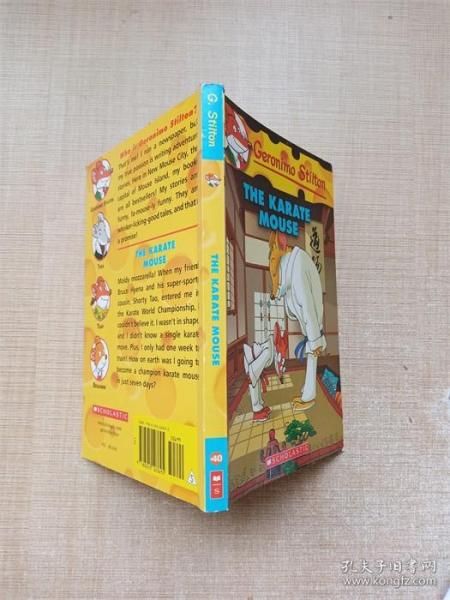 Geronimo Stilton #40: The Karate Mouse  老鼠记者40：空手道老鼠