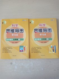 科学思维导图学习法 初中数学七年级下册人教版（RJ版）：让大脑苏醒的数学学习方法，学习方法名师李晓鹏博士联合一线教师倾力打造