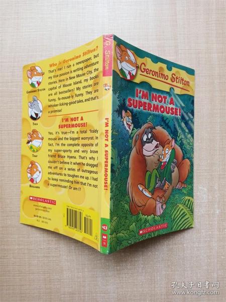 Geronimo Stilton #43: I'm Not a Supermouse!  老鼠记者系列43：我不是超级鼠！  