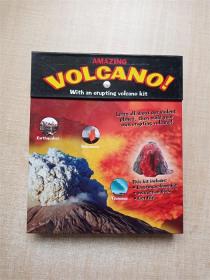 Volcano with an erupting volcano kit【盒装】